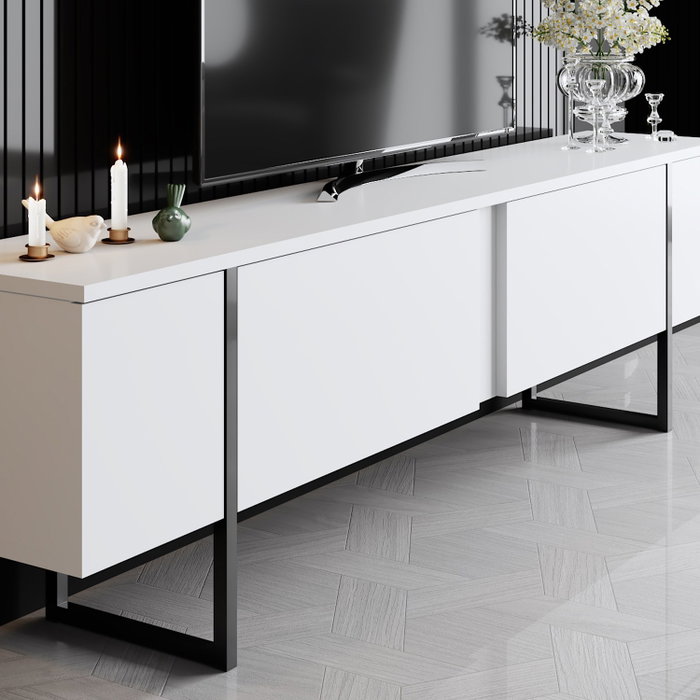 Hanah Home Luxe Set Blanco y Negro